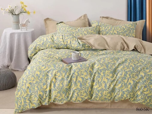КПБ  сатин в коробке (нав 70*70) Satin de Luxe SK Клео <860-SK>